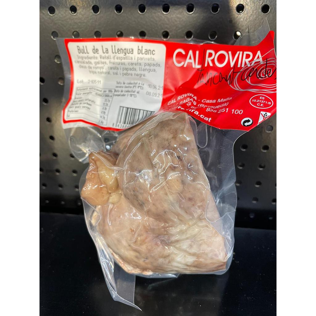 CR10 Bull blanc amb llengua Cal Rovira